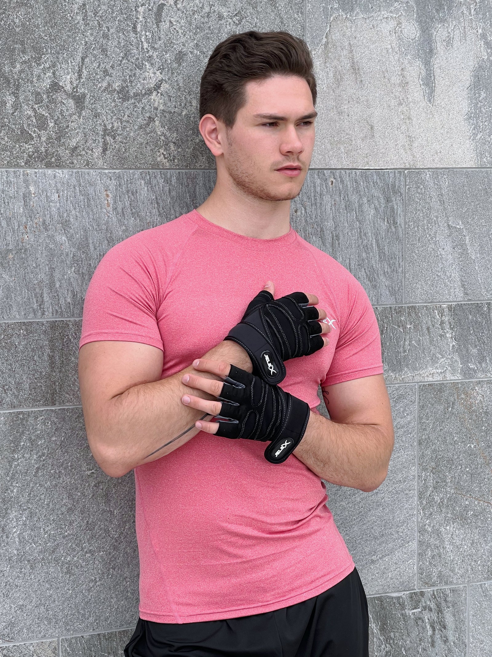 JELEX Fit Padded Training Gloves black-gray