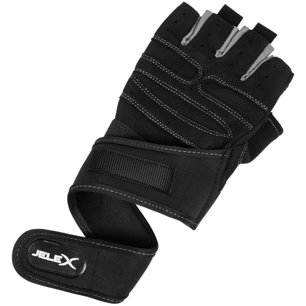 JELEX Fit Padded Training Gloves black-gray