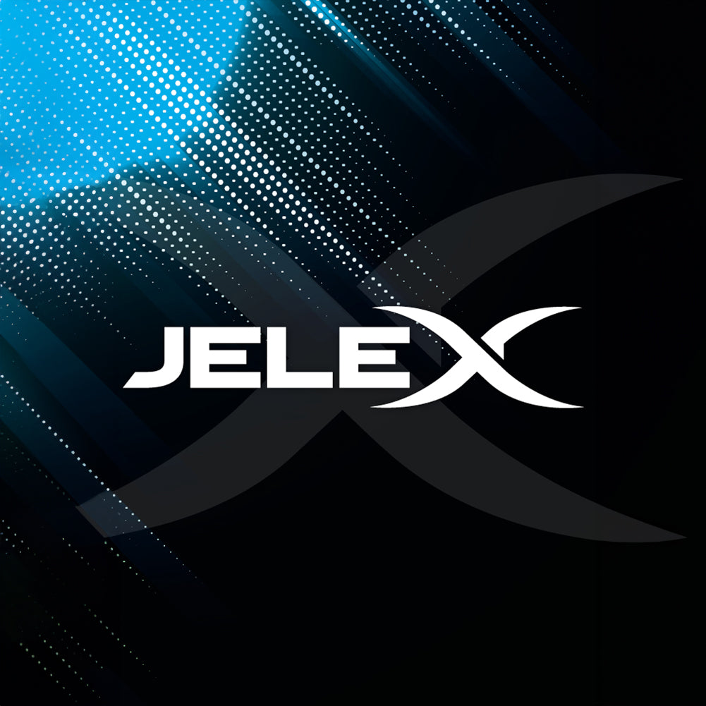JELEX "Neon" LED Leucht Fußball blau/orange