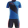 Zeus Kit Alex Herren Trikot-Set mit Shorts royal solar-rot – S