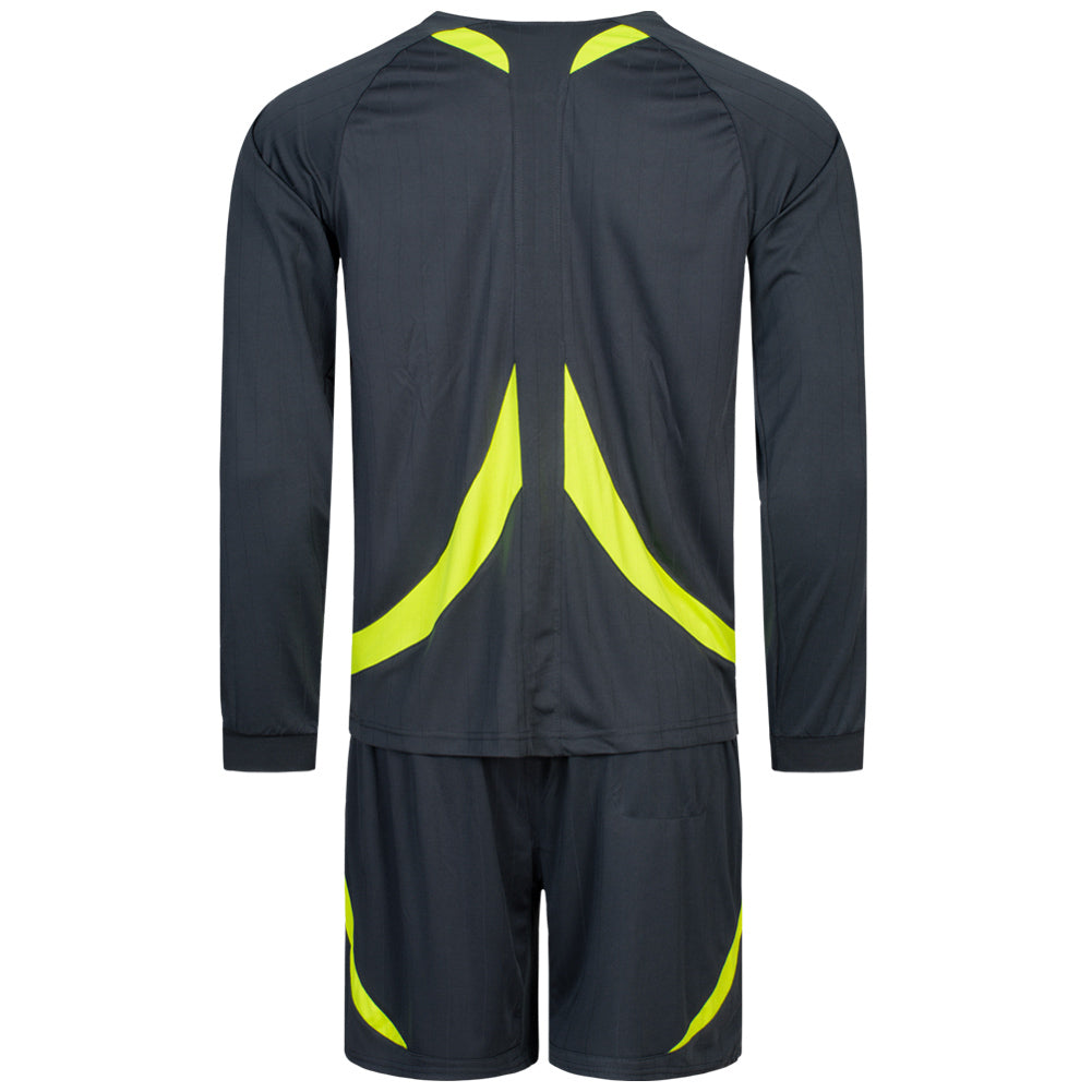 Zeus Men Referee Kit Jersey and Shorts Gray