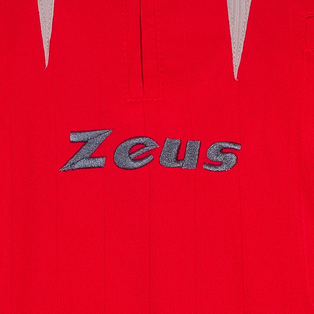 Zeus Men Referee Kit Jersey and Shorts Red