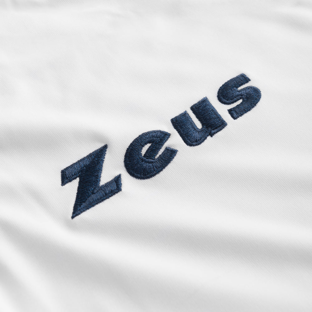Zeus Kit Flora Women Basketball Jersey with shorts white