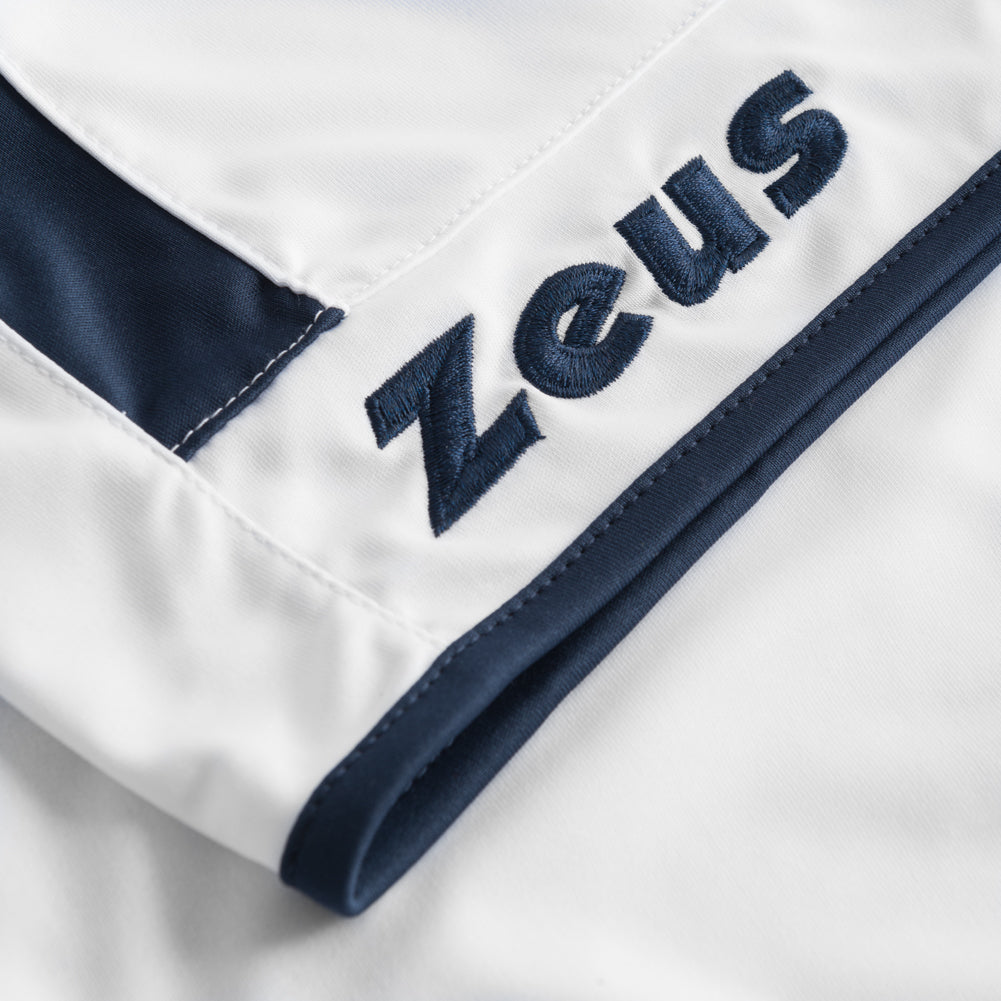 Zeus Kit Flora Women Basketball Jersey with shorts white