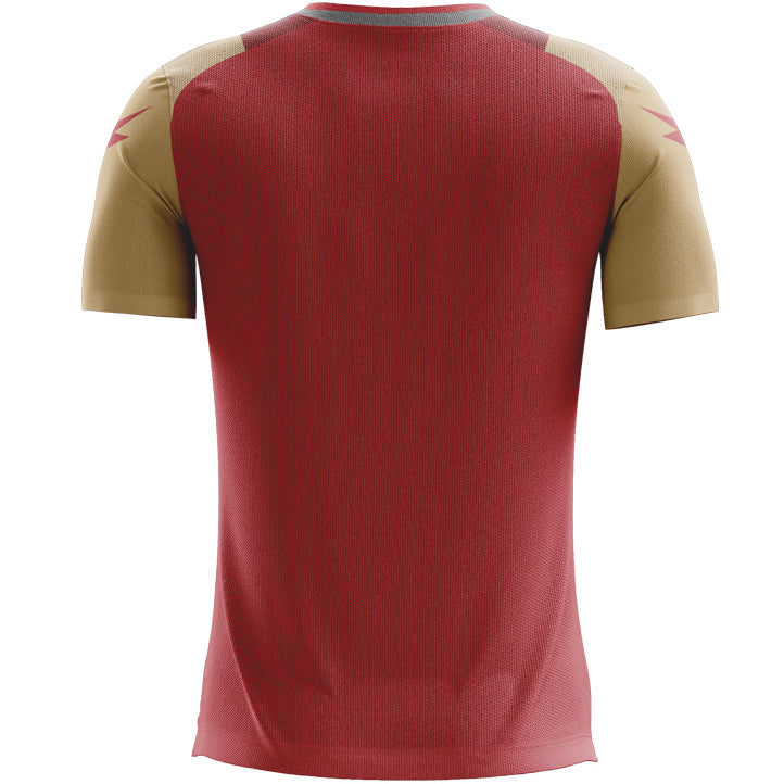 Zeus Kit Hero Trikot-Set mit Shorts rot gold