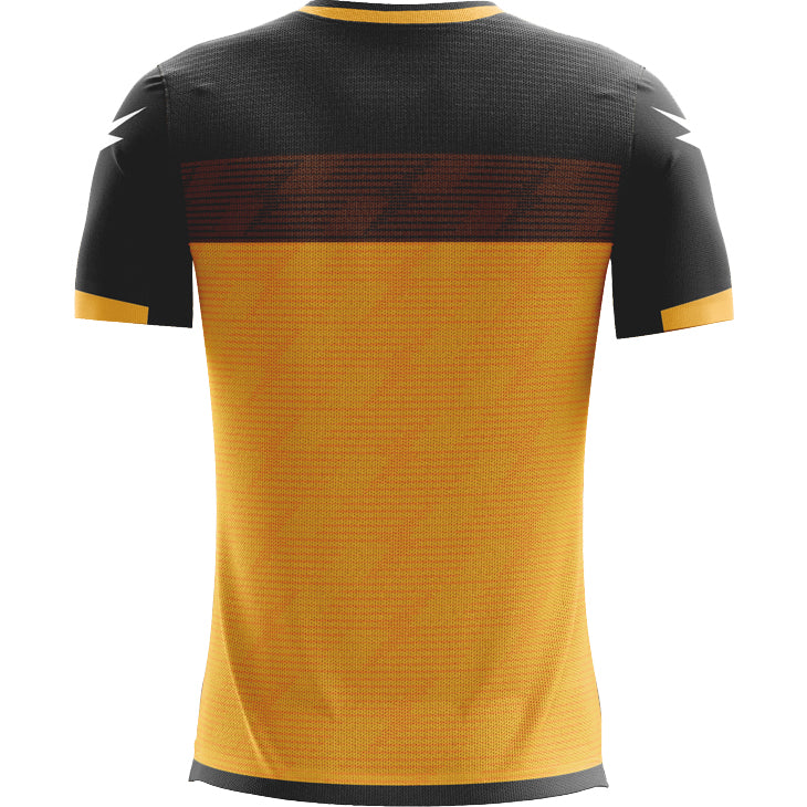 Zeus Icon Teamwear Set Jersey with Shorts amber black