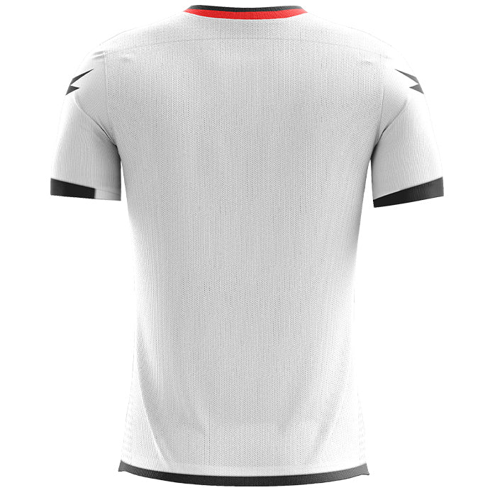 Zeus Icon Teamwear Set Jersey with Shorts white black