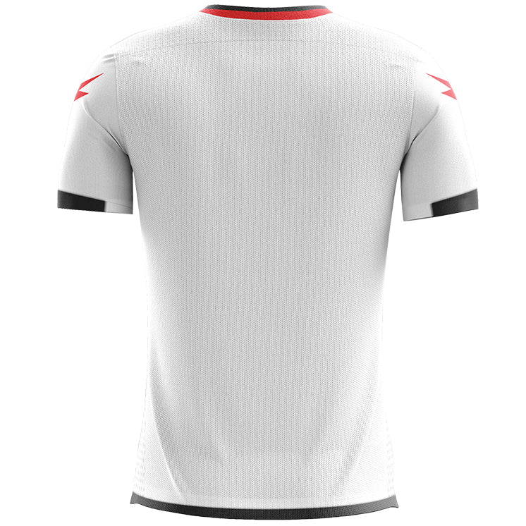 Zeus Icon Teamwear Set Jersey with Shorts white red