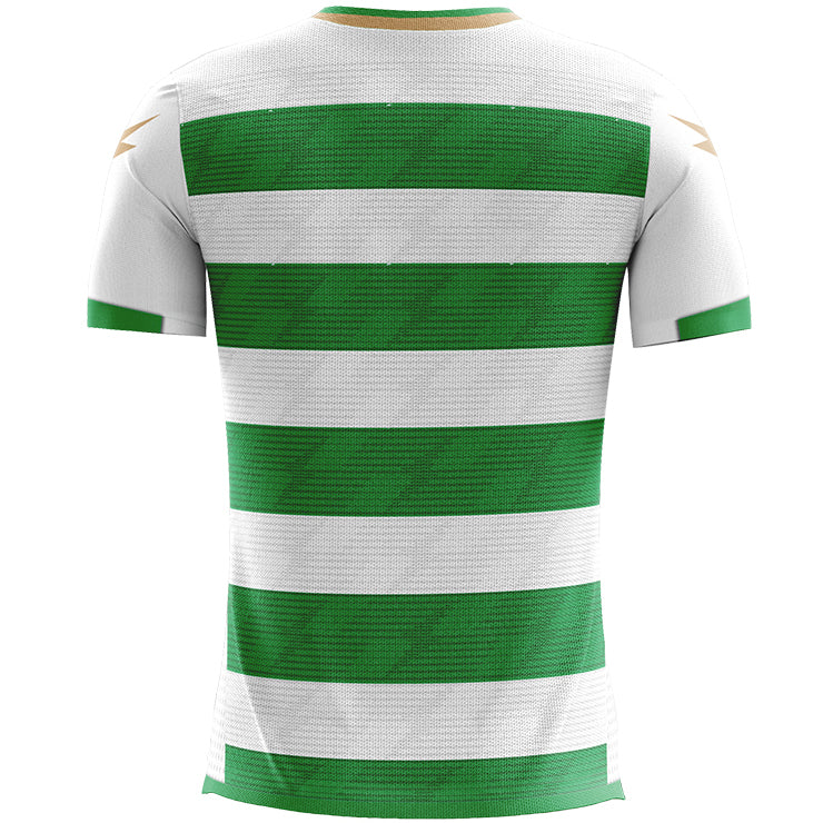 Zeus Icon Teamwear Set Jersey with Shorts white green