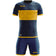 Zeus Icon Teamwear Set Jersey with Shorts navy yellow – S|M