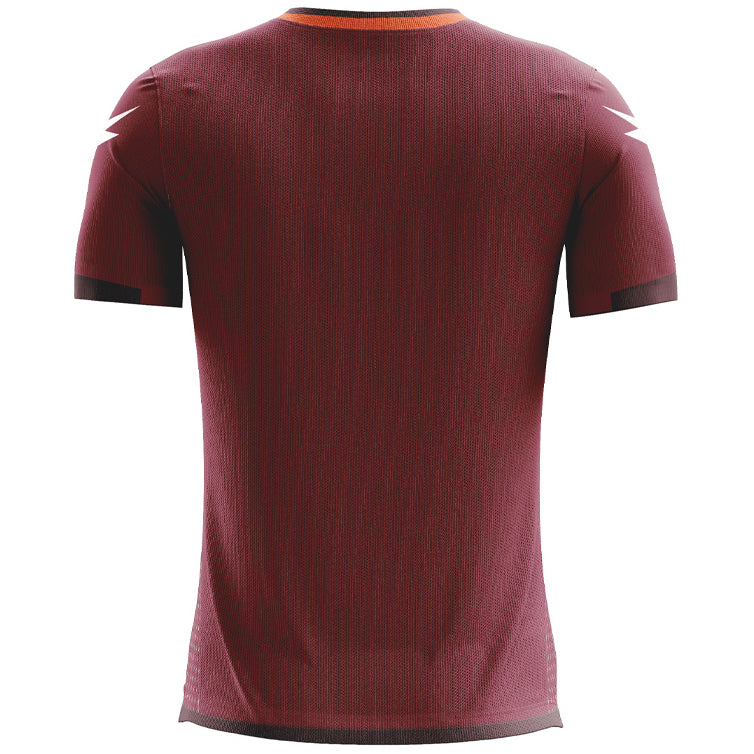 Zeus Icon Teamwear Set Jersey with Shorts dark red orange
