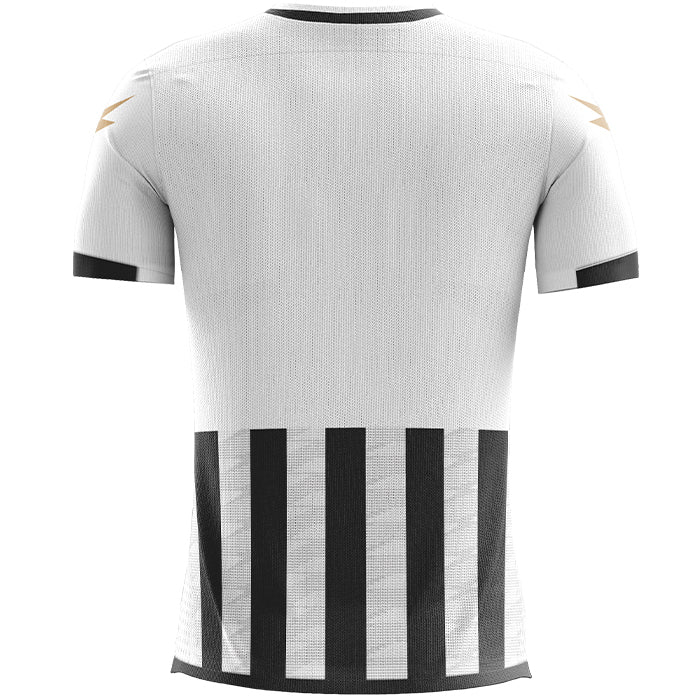 Zeus Icon Teamwear Set Jersey with Shorts black white