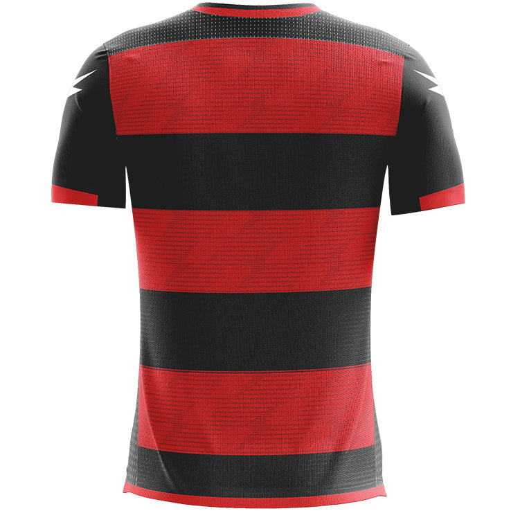 Zeus Icon Teamwear Set Jersey with Shorts red black