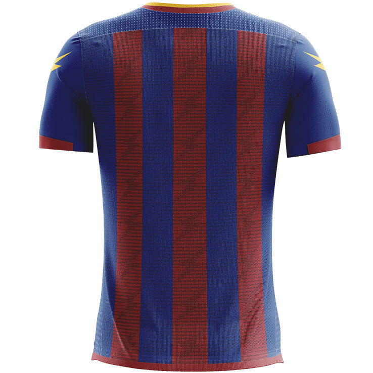 Zeus Icon Teamwear Set Jersey with Shorts royal blue dark red