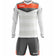 Zeus Argo Goalkeeper Kit Long-sleeved Jersey with Shorts white gray – M