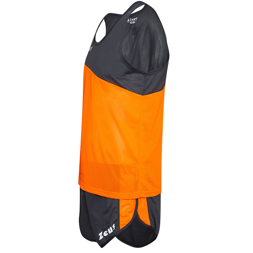 Zeus Kit Robert Men Athletics Kit Jersey with Shorts orange