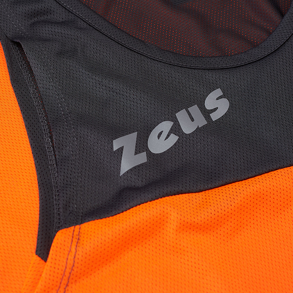 Zeus Kit Robert Men Athletics Kit Jersey with Shorts orange