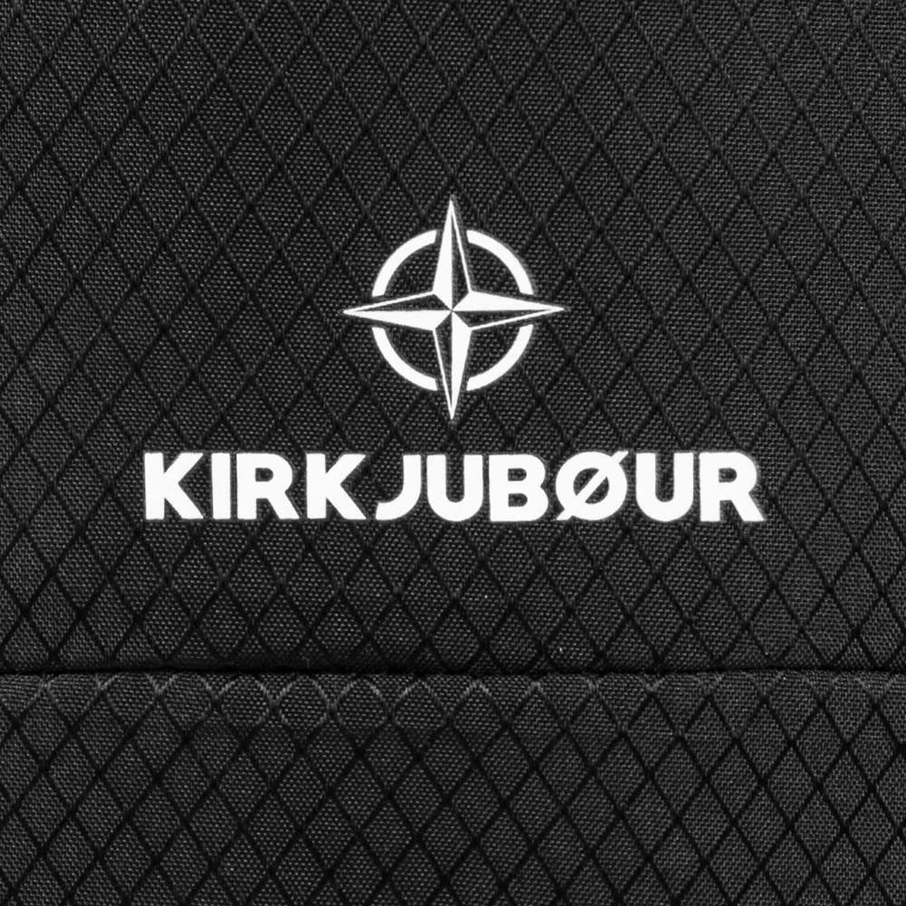 KIRKJUBØUR® "Abisko" Premium Outdoor Trekking Rucksack 30 L schwarz