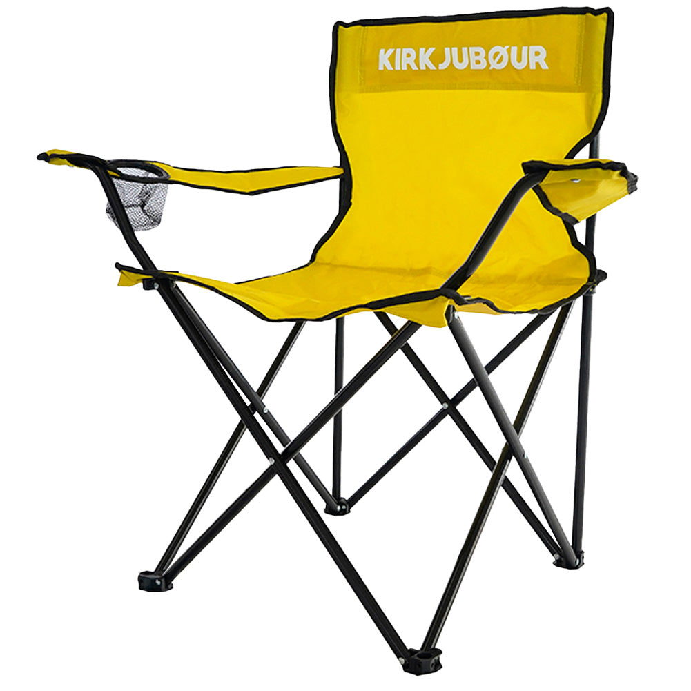 KIRKJUBØUR® "Njörd" Campingstuhl ocker