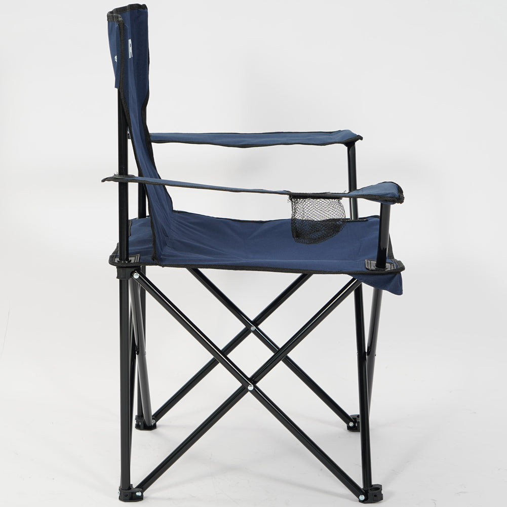 KIRKJUBØUR® "Njörd" Campingstuhl navy