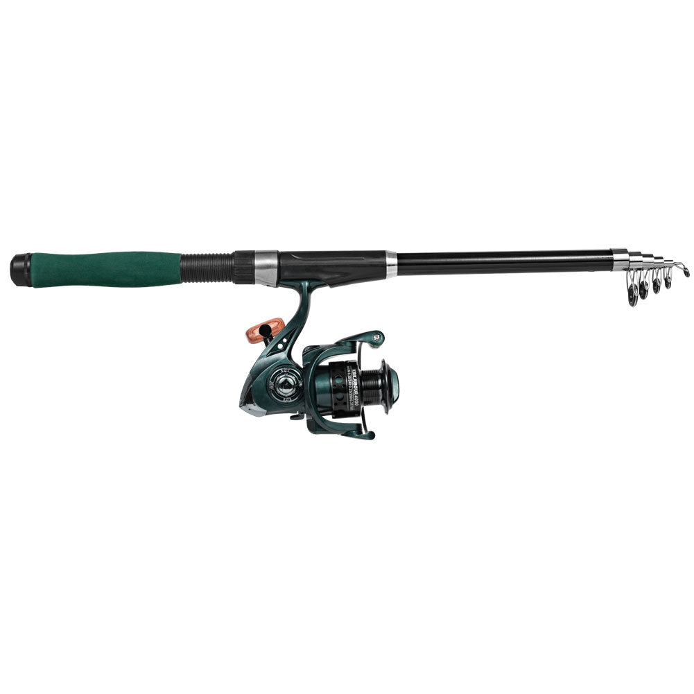KIRKJUBØUR ® "Agnatha" Telescopic Fishing Rod Set 2.70 m
