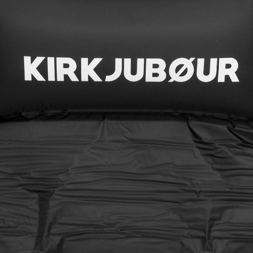 KIRKJUBØUR® "Roros" Premium Outdoor Schlafmatte schwarz