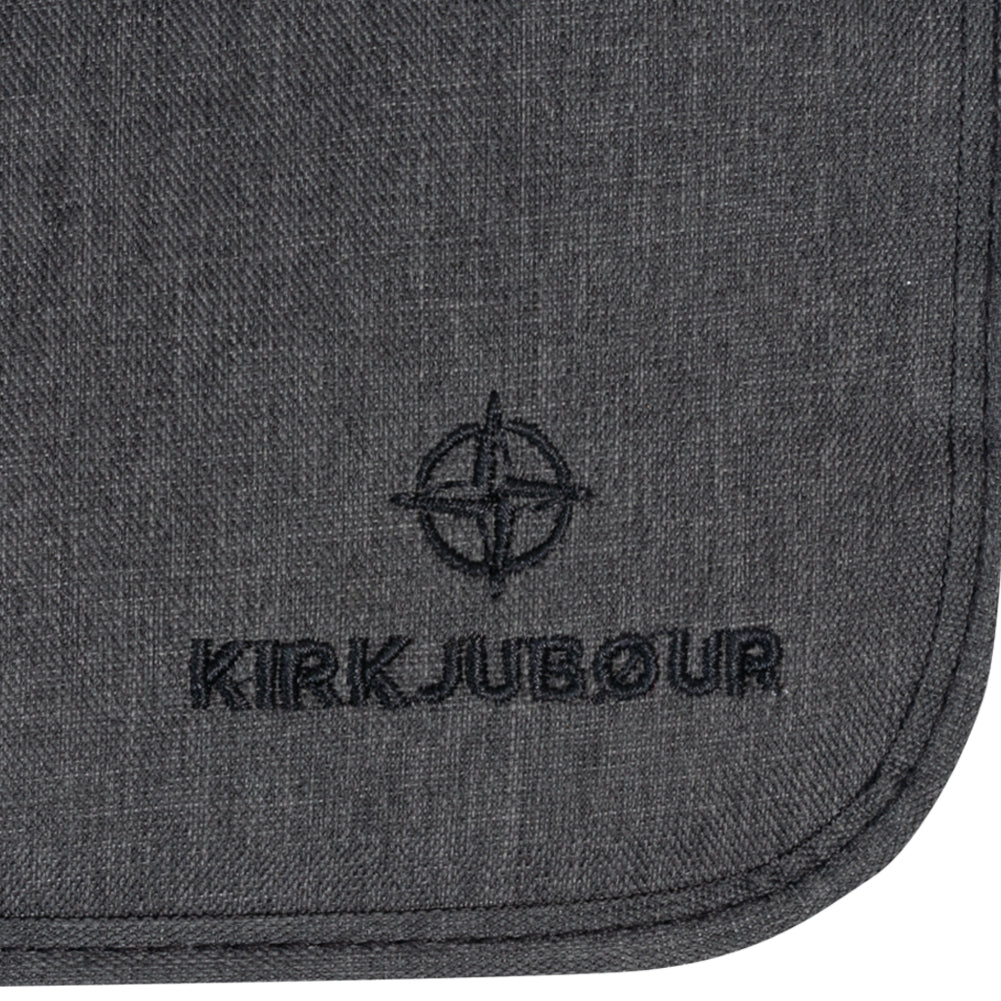 KIRKJUBØUR® "Rejser" Outdoor Kulturtasche zum Aufhängen schwarz