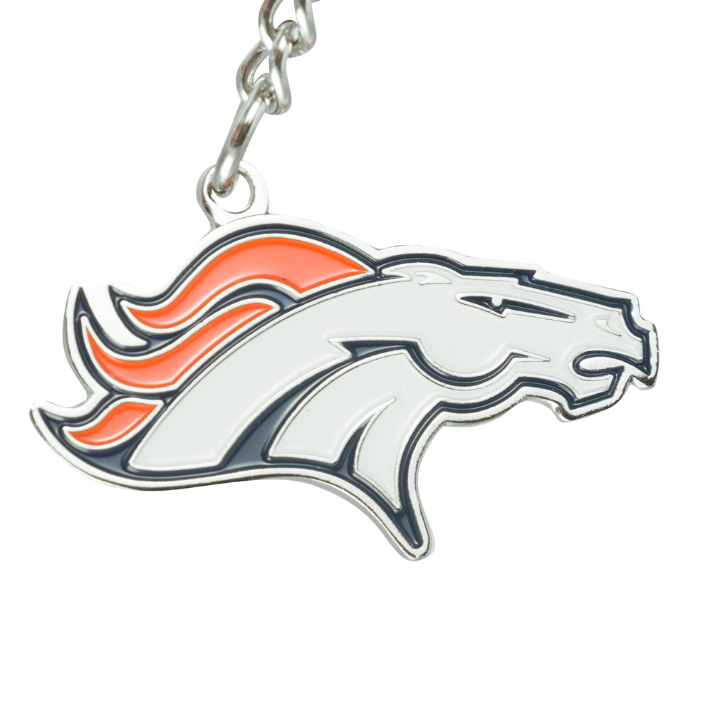 Denver Broncos NFL Logo Key Chain KYRNFCRSDB