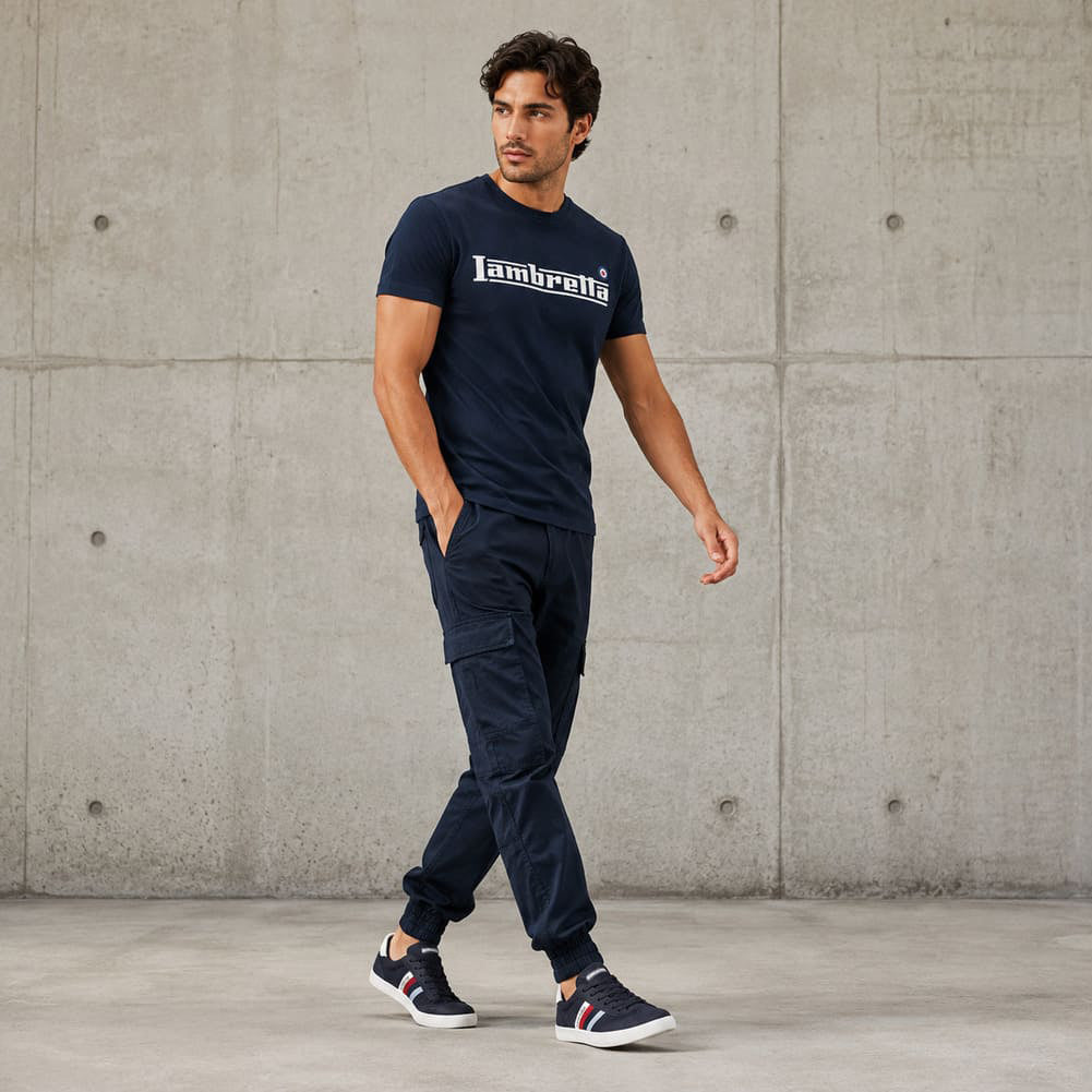 Lambretta Vulkan Herren Sneaker navy LAM0037-C13