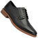 Lambretta Stockton Casual Herren Leder Schuhe black LAM0069-L02 – 41