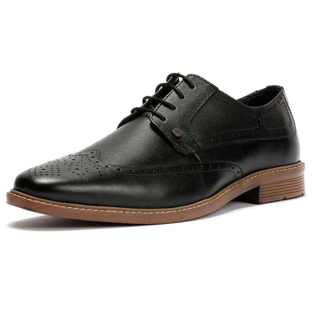 Lambretta Stockton Casual Herren Leder Schuhe black LAM0069-L02