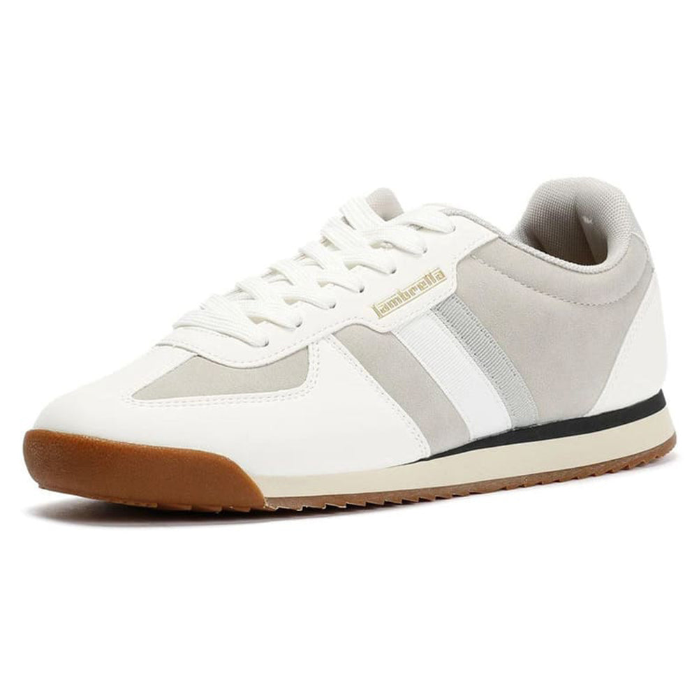 Lambretta Diego Herren Sneaker white/grey LAM0075-P52