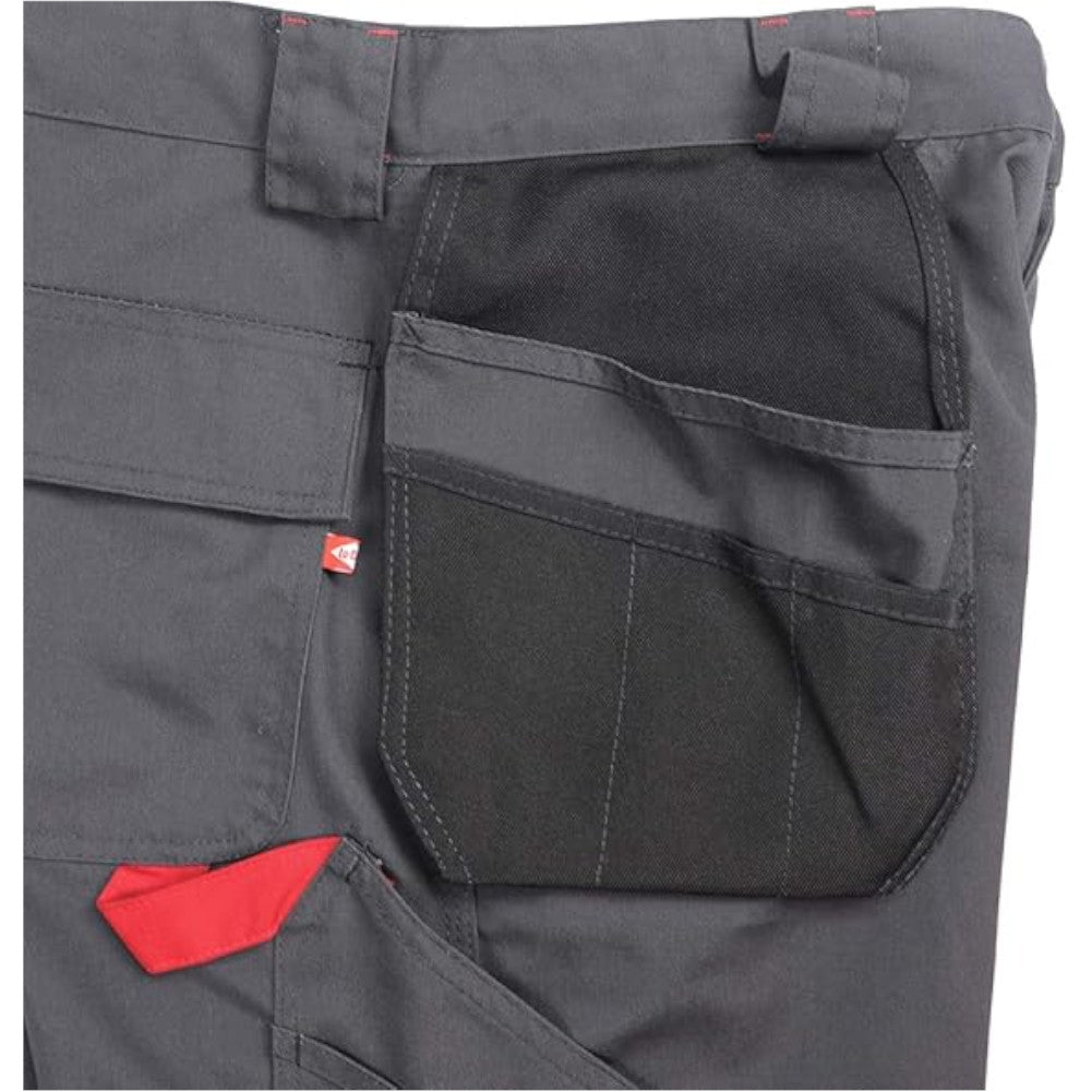 Lee Cooper Holster Pocket Workwear Herren Arbeitshose grau-schwarz LCPNT216-GRY-BLK