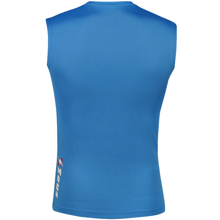 Zeus Fisiko Baselayer Top Sleeveless Sports Top royal blue
