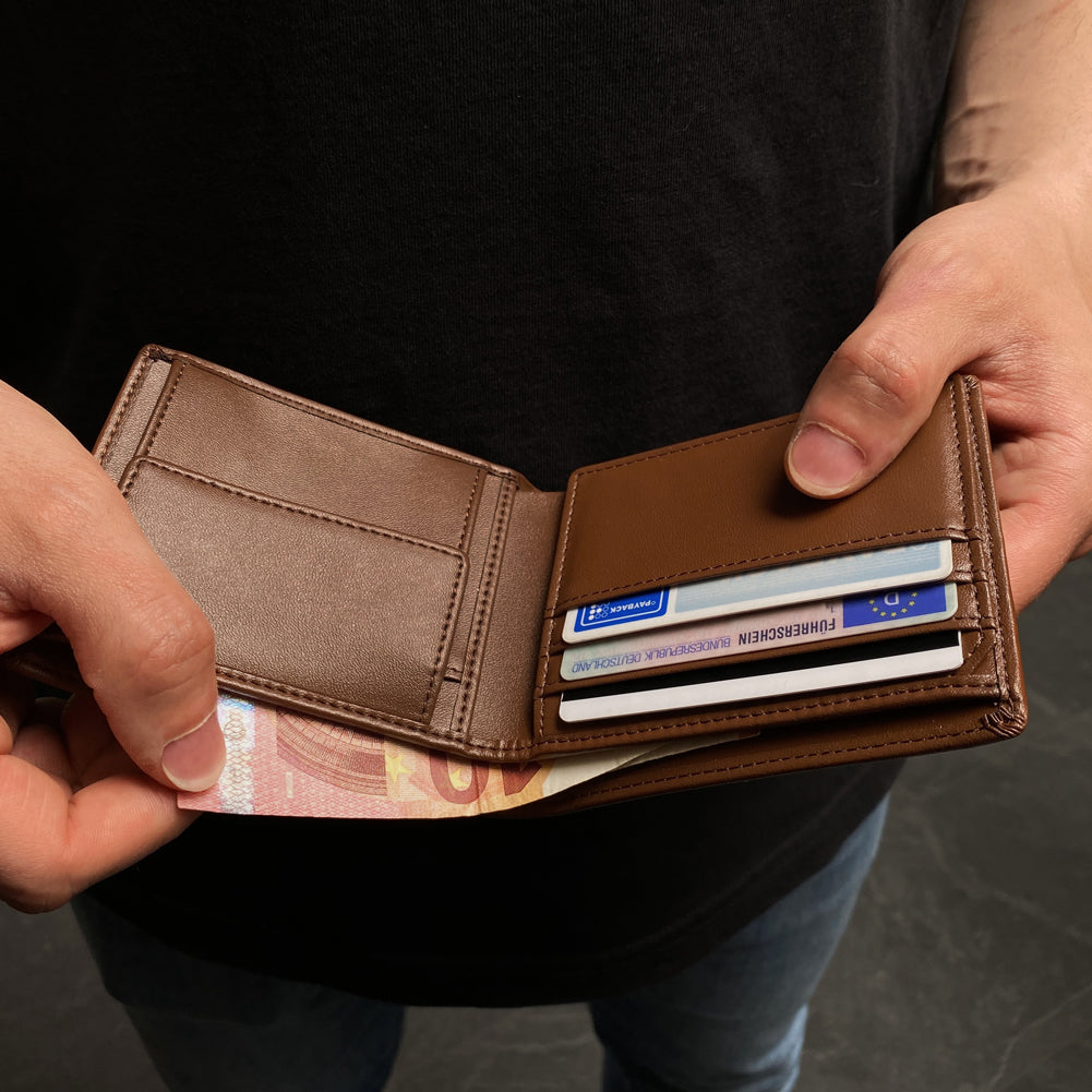 LEANDRO LIDO Classic Wallet brown
