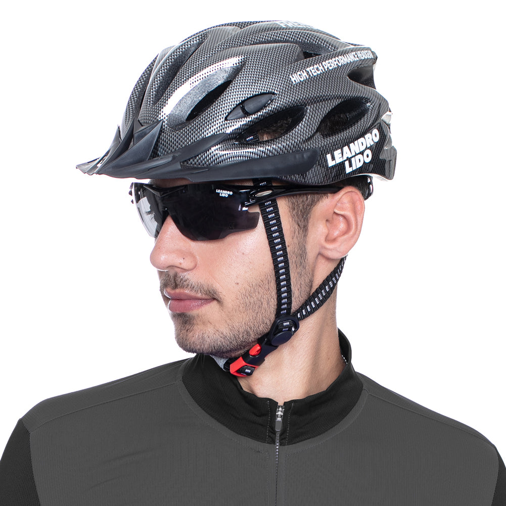 LEANDRO LIDO Freno high tech performance cycling bike helmet black