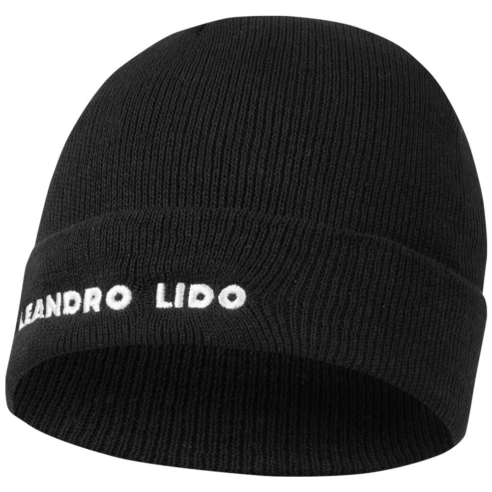LEANDRO LIDO "Callata" Beanie Winter Hat black