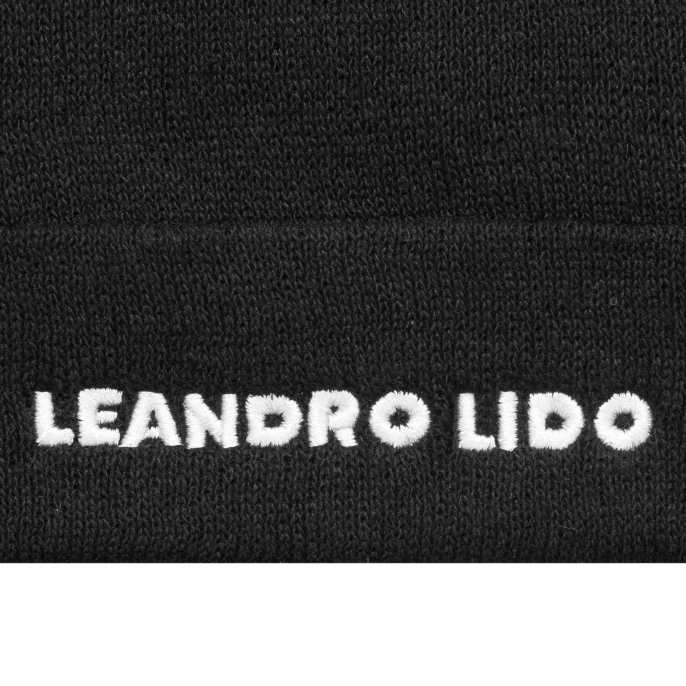 LEANDRO LIDO "Callata" Beanie Winter Hat black