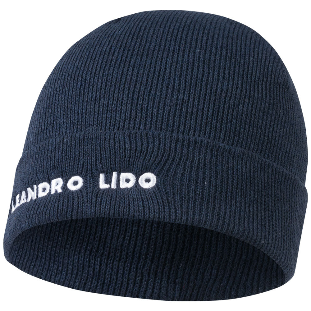 LEANDRO LIDO "Callata" Beanie Winter Hat navy