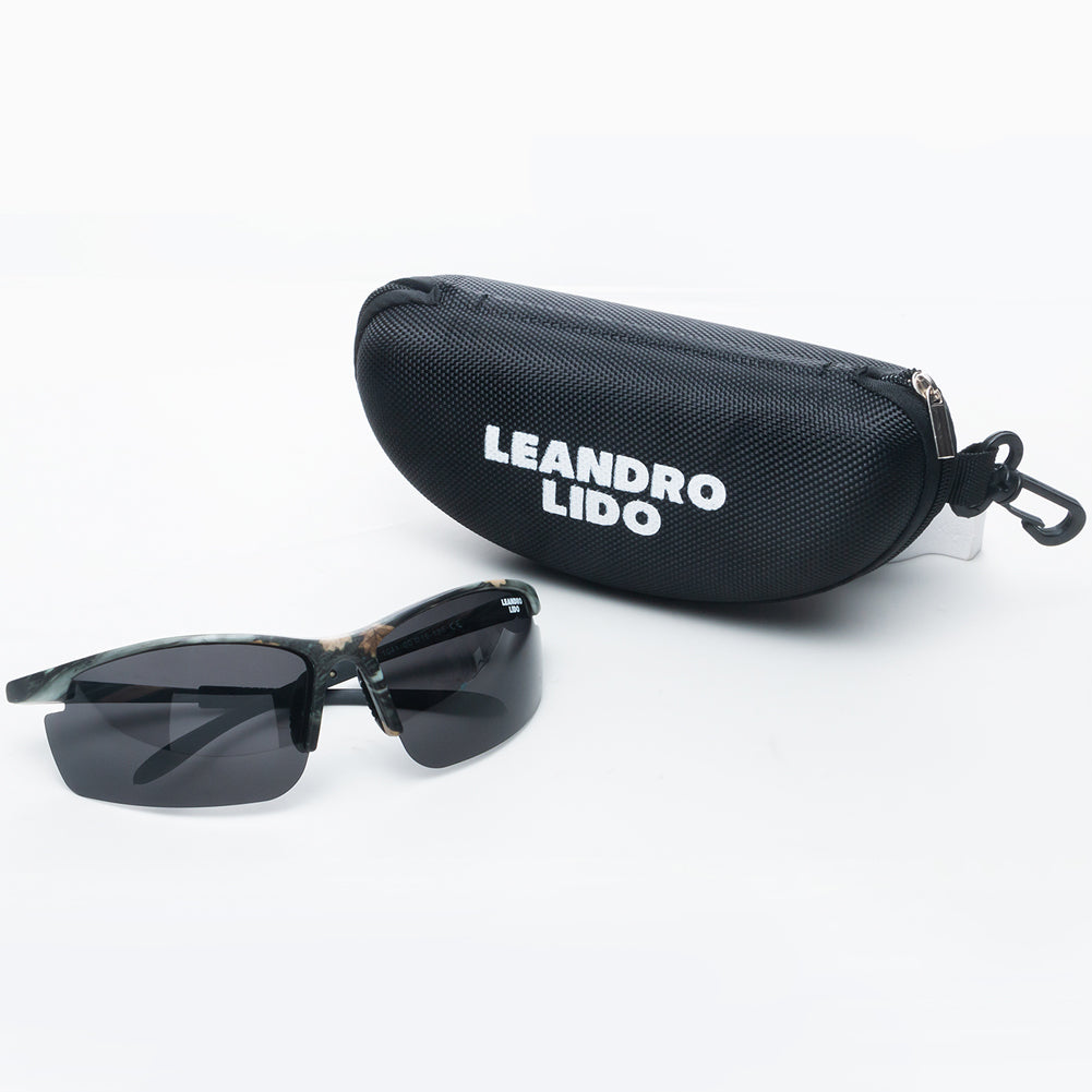 LEANDRO LIDO Power Sports Sunglasses camo/black