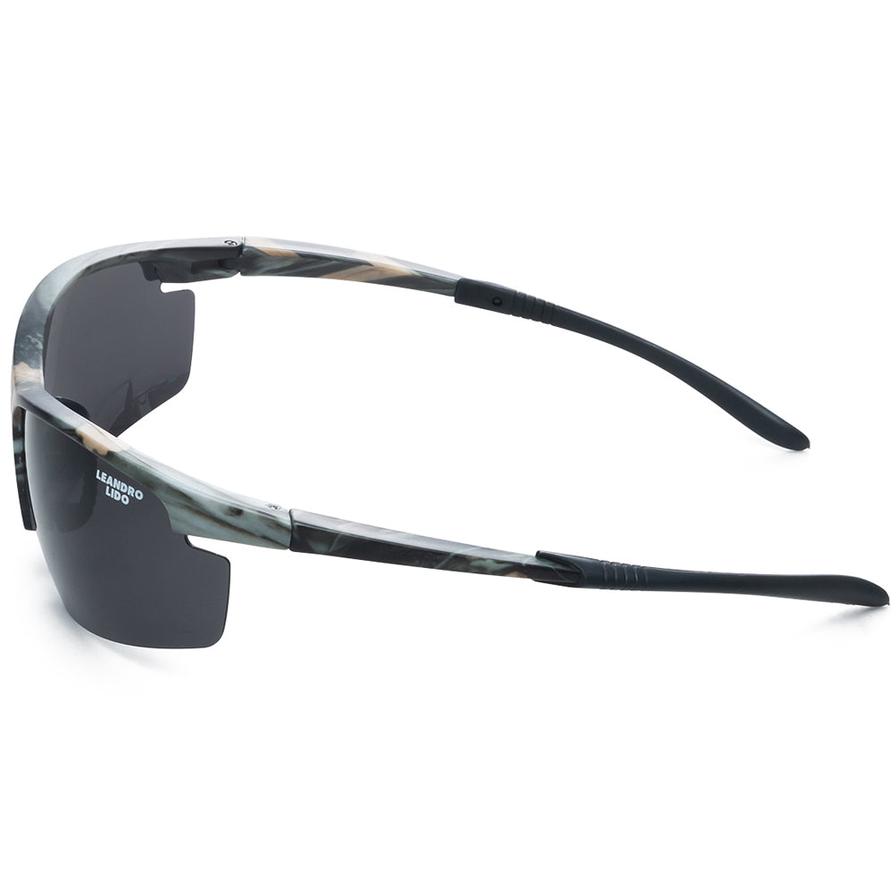 LEANDRO LIDO Power Sports Sunglasses camo/black