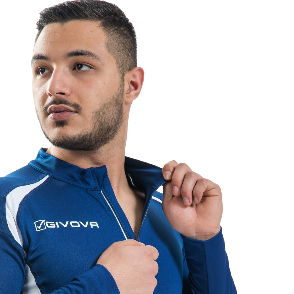 Givova 1/2-Zip Herren Laufshirt LR05-0004
