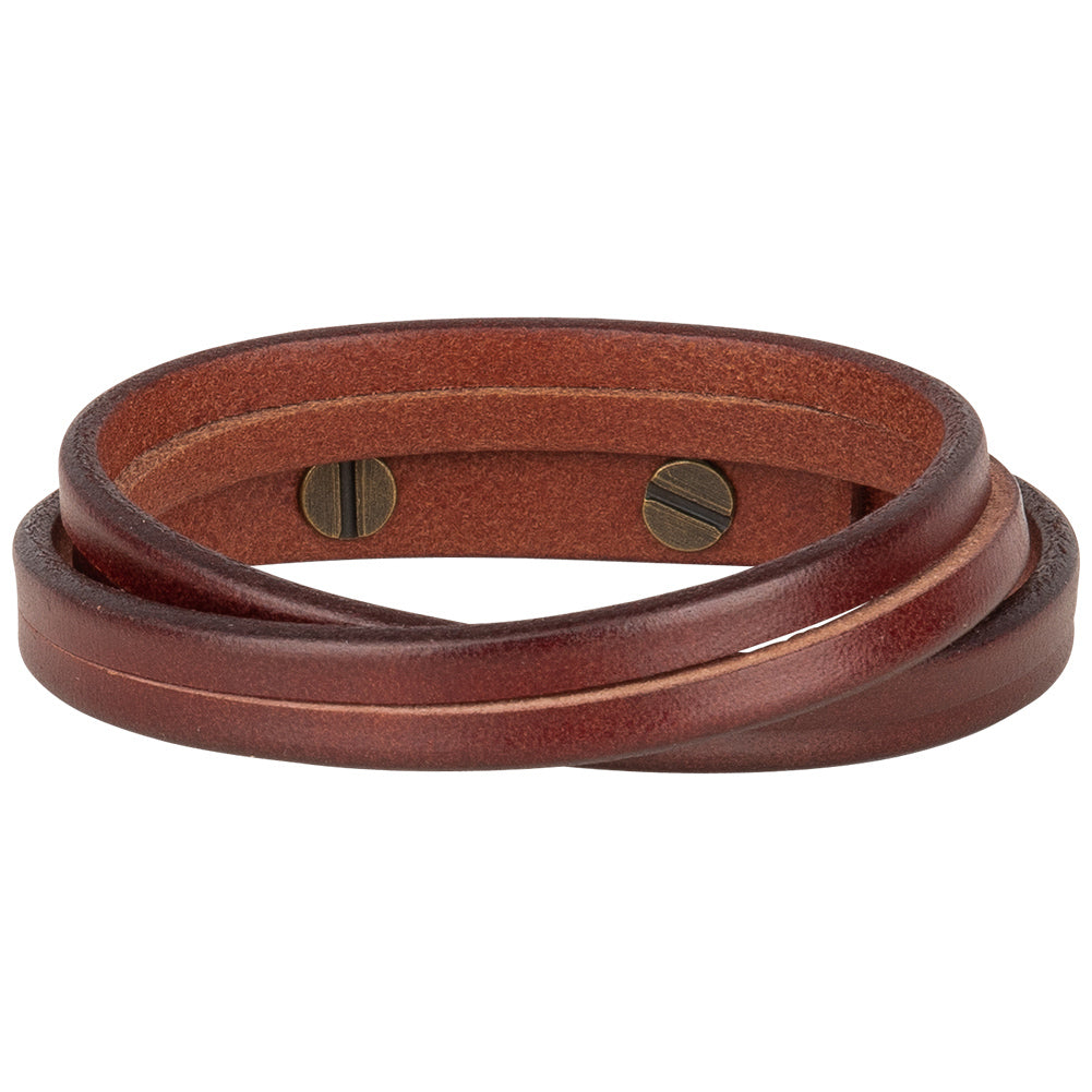Lobstein & Söhne "Georg" Herren Armband braun