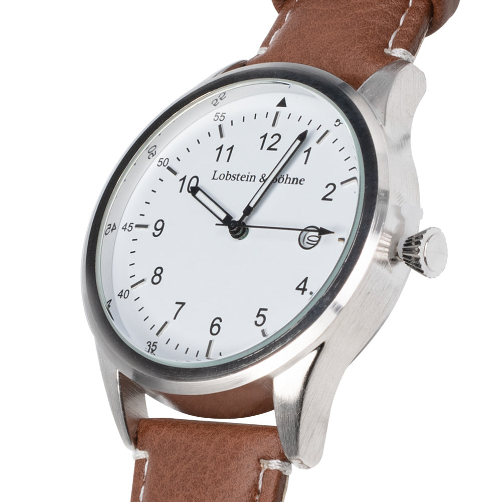 Lobstein & Söhne® "Gustav" Uhr braun
