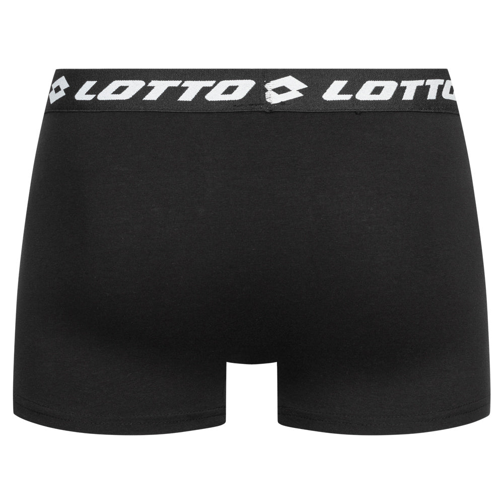 Lotto Retro Herren Boxershorts 3er-Pack schwarz MBXX1002NET-BLACK