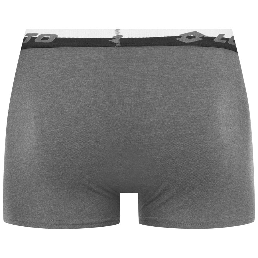 Lotto Retro Herren Boxershorts 5er-Pack anthrazit MBXY10001REW-ANTRA