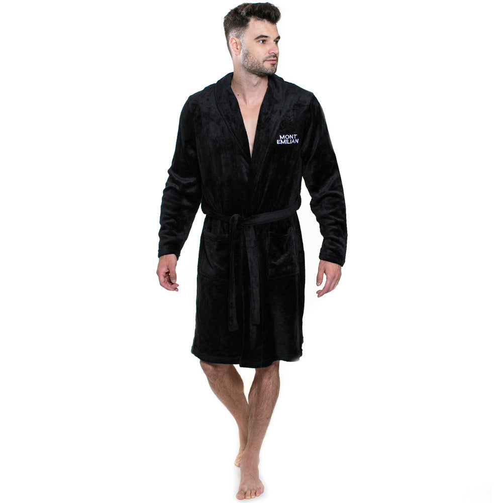 MONT EMILIAN "Toulon" Bathrobe black