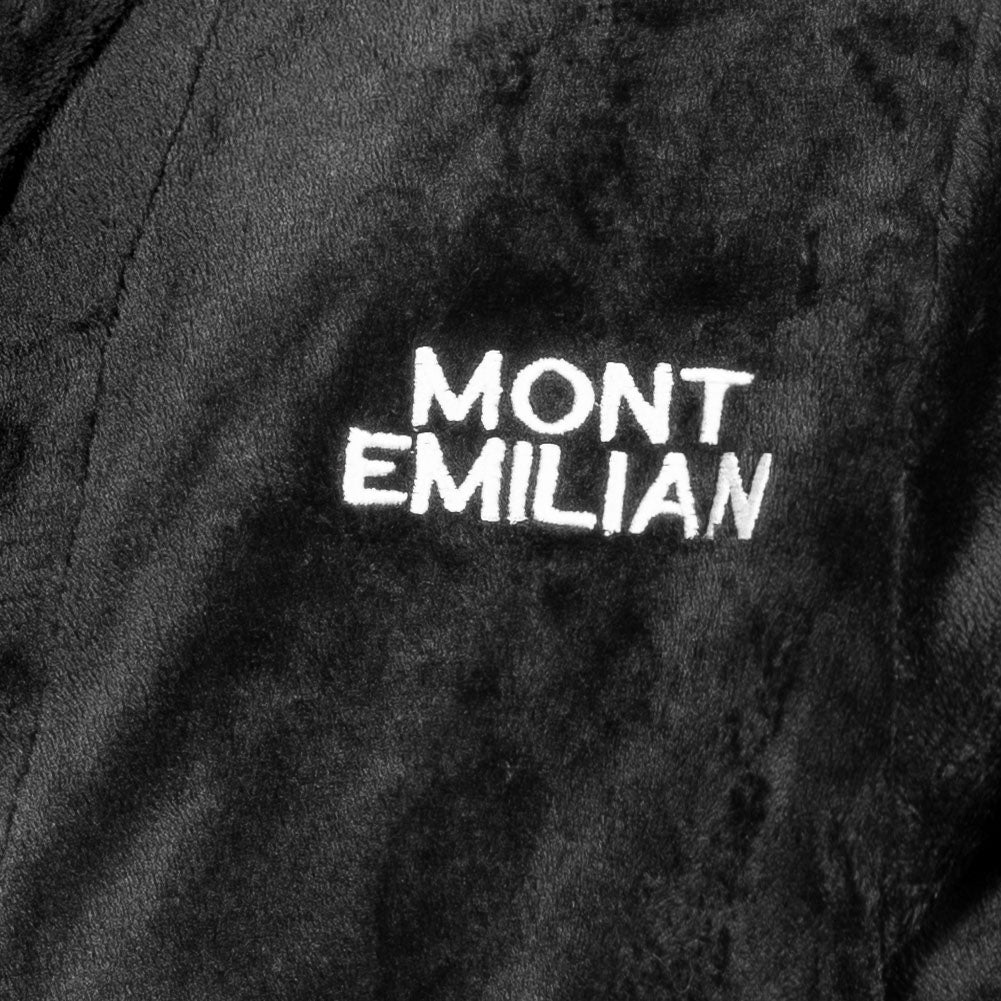 MONT EMILIAN "Toulon" Bathrobe black