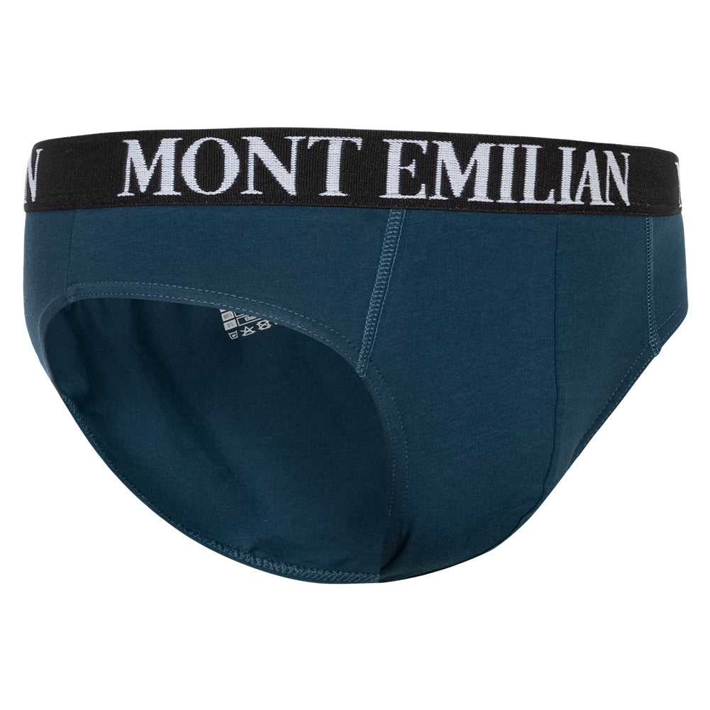 MONT EMILIAN "Avignon" Men Briefs Pack of 3 navy