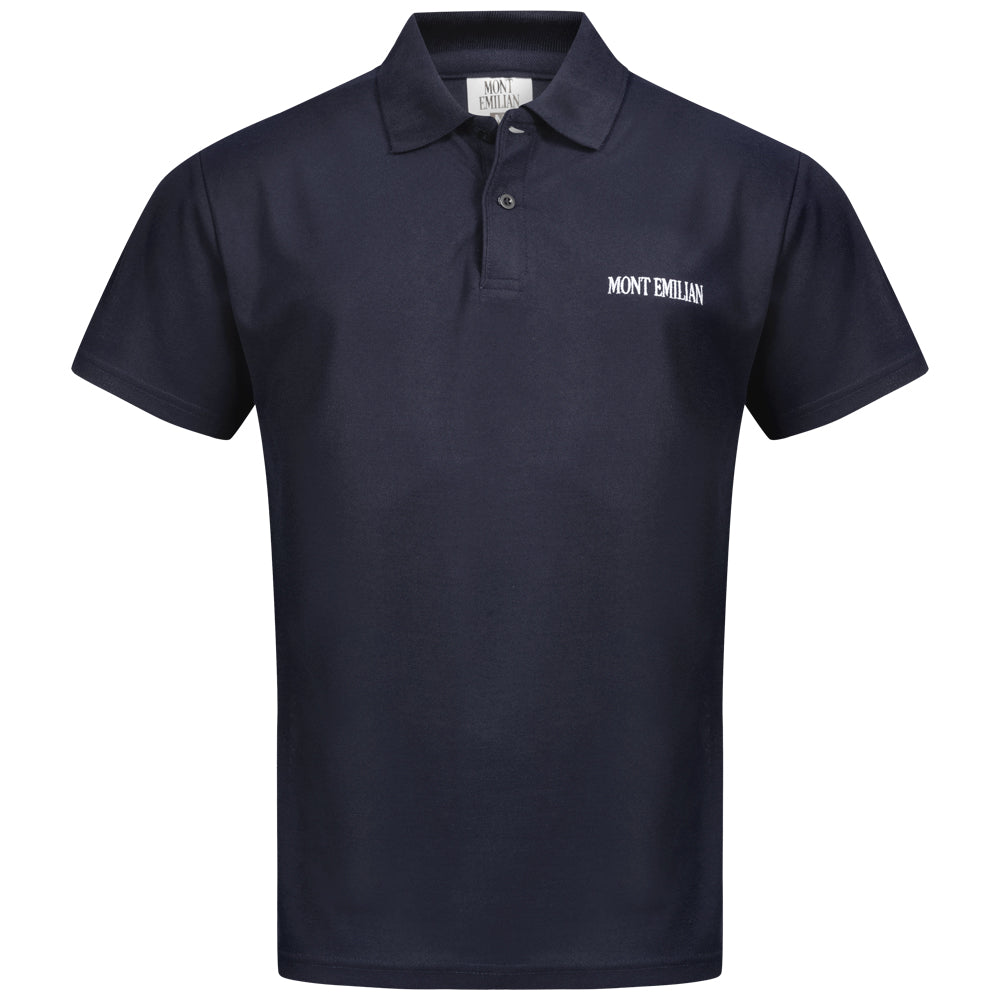 MONT EMILIAN "Caen" Men Basic Polo shirt navy